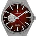 Greenwich Greenwich Titanium GW 084.10.35  наручные мужские часы фото под углом.