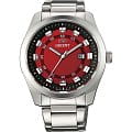 Orient Orient UND0002H (FUND0002H)  FUND0002H  мужские часы  красный циферблат, браслет  — вид спереди