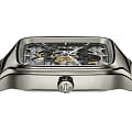 Rado Rado True Square Automatic Skeleton R27125152 механические мужские часы часы, крупный план серый циферблат