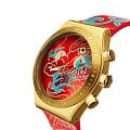 Swatch Swatch I New Chrono YVZ100  наручные мужские часы фото под углом.