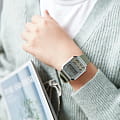 Casio Casio Vintage A100WEF-3ADF  наручные мужские часы фото под углом.