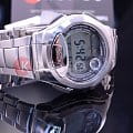 Casio W-752D-1A наручные мужские часы застежка крупным планом