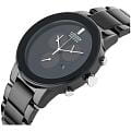Citizen Citizen Eco-Drive AT2245-57E кварцевые мужские часы часы, крупный план черный циферблат