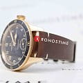 Hamilton Hamilton Khaki Aviation Pilot Pioneer Bronze H76709530 khaki aviation швейцарские мужские часы на браслете кожаный боковой вид