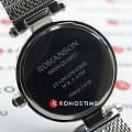 Romanson Romanson RM7A16QLW(WH) кварцевые женские часы часы, крупный план белый циферблат