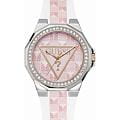 Guess Guess Resort GW0834L2  GW0834L2 кварцевые женские часы  розовый циферблат, браслет силикон — вид спереди