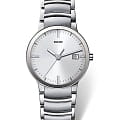 Rado Rado Centrix R30928103  R30928103 кварцевые женские часы  серебристый циферблат, браслет сталь + керамические вставки — вид спереди