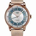 Aviator Aviator Douglas DC-3 V.3.32.2.272.5  V.3.32.2.272.5 механические мужские часы  серебристый циферблат, браслет нержавеющая сталь с pvd-покрытием — вид спереди