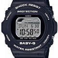 Casio Casio Baby-G BLX-570-1  BLX-570-1ER кварцевые женские часы  серый циферблат, браслет пластик — вид спереди