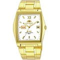 Orient Orient PMAA002W (FPMAA002W)  FPMAA002W механические мужские часы  белый циферблат, браслет  — вид спереди