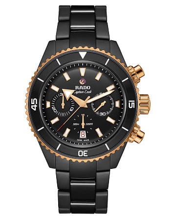 Rado Captain Cook High-Tech Ceramic Automatic Chronograph R32190153