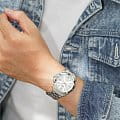 Casio Casio Collection MTP-1215A-7ADF (MTP-1215A-7A) collection японские мужские часы на браслете нержавеющая сталь боковой вид