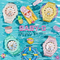 Casio Casio Baby-G BGA-320-4ADR (BGA-320-4A) женские часы розовый циферблат на запястье