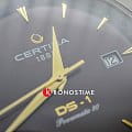 Certina Certina DS-1 Powermatic 80 C029.807.11.291.02 механические мужские часы часы, крупный план коричневый циферблат