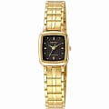 Orient Orient UBJV003B (FUBJV003B)  FUBJV003B кварцевые женские часы  черный циферблат, браслет  — вид спереди