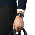 Tissot Tissot Gentleman Powermatic 80 Silicium T127.407.16.041.01 Gentleman наручные мужские часы фото под углом.