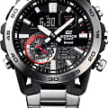 Casio Casio Edifice ECB-40D-1ADF (ECB-40D-1A) edifice японские мужские часы на браслете нержавеющая сталь боковой вид
