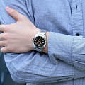 Casio Casio Collection MTP-1370D-1A2VDF (MTP-1370D-1A2) collection японские мужские часы на браслете нержавеющая сталь боковой вид