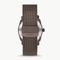 Fossil Fossil Machine FS5936  американские мужские часы на браслете сталь с ip покрытием боковой вид