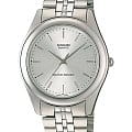 Casio Casio Collection LTP-1129A-7A  LTP-1129A-7A кварцевые женские часы  белый циферблат, браслет нержавеющая сталь — вид спереди