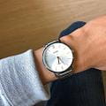 Casio MTP-VT01D-7B наручные мужские часы застежка крупным планом