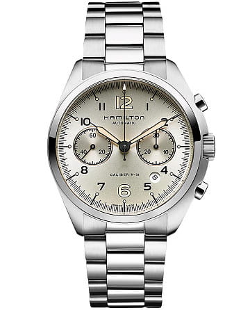 Hamilton Khaki Aviation Pilot Pioneer Auto Chrono H76416155