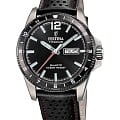 Festina Festina Titanium F20699/4  F20699/4 кварцевые мужские часы  черный циферблат, браслет кожаный — вид спереди