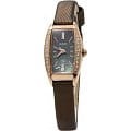 Orient Orient UBTS003T (FUBTS003T)  FUBTS003T  женские часы  коричневый циферблат, браслет кожа + текстиль — вид спереди