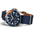 Hamilton Hamilton Khaki Navy Scuba Auto H82365941 khaki navy швейцарские мужские часы на браслете тканевый боковой вид