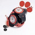Maurice Lacroix Maurice Lacroix Aikon #Tide Black, Red and White AI2008-04010-400-J кварцевые мужские часы часы, крупный план белый циферблат