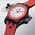 Оригинальные часы Maurice Lacroix Maurice Lacroix Aikon #Tide Black, Red and White AI2008-04010-400-J кварцевые калибр механизма  общий вид