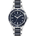 Anne Klein Anne Klein Metals 3951NVSV  3951NVSV кварцевые женские часы  синий циферблат, браслет нержавеющая сталь — вид спереди