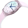 Swatch GE714 наручные женские часы застежка крупным планом