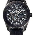 Orient Orient Star RE-BZ0002B0 (RE-BZ0002B00B)  RE-BZ0002B00B механические мужские часы  синий циферблат, браслет тканевый — вид спереди