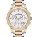 Jacques Philippe Jacques Philippe Cosmos JPQLC323328N  JPQLC323328N кварцевые женские часы  белый циферблат, браслет нержавеющая сталь с pvd-покрытием — вид спереди