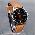 Casio Casio Collection MTP-V002L-5B3UDF (MTP-V002L-5B3) collection японские мужские часы на браслете кожаный боковой вид
