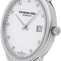 Raymond Weil Raymond Weil Toccata 5385-ST-97081 кварцевые женские часы часы, крупный план белый циферблат