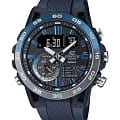 Casio Casio Edifice Sospensione ECB-40NP-1ADF (ECB-40NP-1A) ECB ECB-40NP-1A кварцевые мужские часы  синий циферблат, браслет полимер — вид спереди