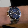 Festina Festina Automatic F20532/1 механические мужские часы часы, крупный план синий циферблат