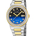 Candino Candino Lady Elegance Sparkling Date C4750/3  C4750/3 кварцевые женские часы   циферблат, браслет нержавеющая сталь с pvd-покрытием — вид спереди