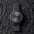 Rado Rado True Thinline Le Corbusier R27091612 мужские часы серый циферблат на запястье