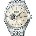 Seiko Seiko Presage Classic Series SPB469 Classic Series SPB469 механические мужские часы  бежевый циферблат, браслет нержавеющая сталь — вид спереди