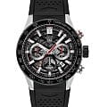 TAG Heuer TAG Heuer Carrera CBG2010.FT6143  CBG2010.FT6143 механические мужские часы  черный циферблат, браслет каучук — вид спереди