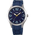 Orient Orient QC0T003D (FQC0T003D)  FQC0T003D  женские часы  синий циферблат, браслет  — вид спереди