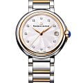 Maurice Lacroix Maurice Lacroix FIABA Date FA1004-PVP13-150-1  FA1004-PVP13-150-1 кварцевые женские часы  серебристый циферблат, браслет сталь c pvd покрытием — вид спереди
