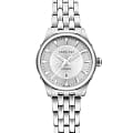 Hamilton Hamilton Jazzmaster Lady Auto H42215151  H42215151 механические женские часы  белый циферблат, браслет нержавеющая сталь — вид спереди