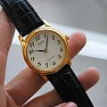 Casio Casio MTP-1236PGL-7B мужские часы белый циферблат на запястье