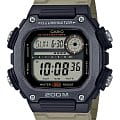 Casio Casio Collection DW-291HX-5AVDF (DW-291HX-5A)  DW-291HX-5A кварцевые мужские часы   циферблат, браслет пластик — вид спереди