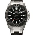 Orient Orient UNE8001B (FUNE8001B)  FUNE8001B  мужские часы  черный циферблат, браслет  — вид спереди